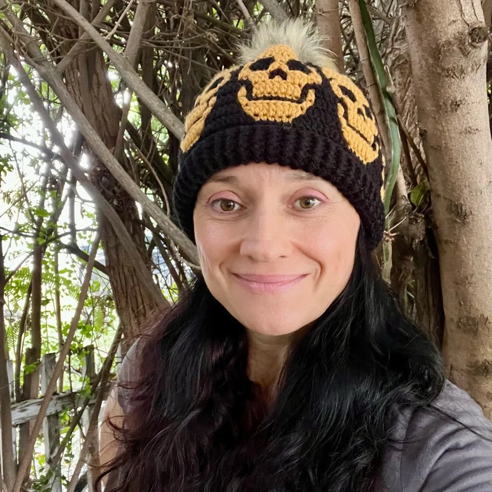 💀Skull pattern beanie💀 - Picture 8 of 8